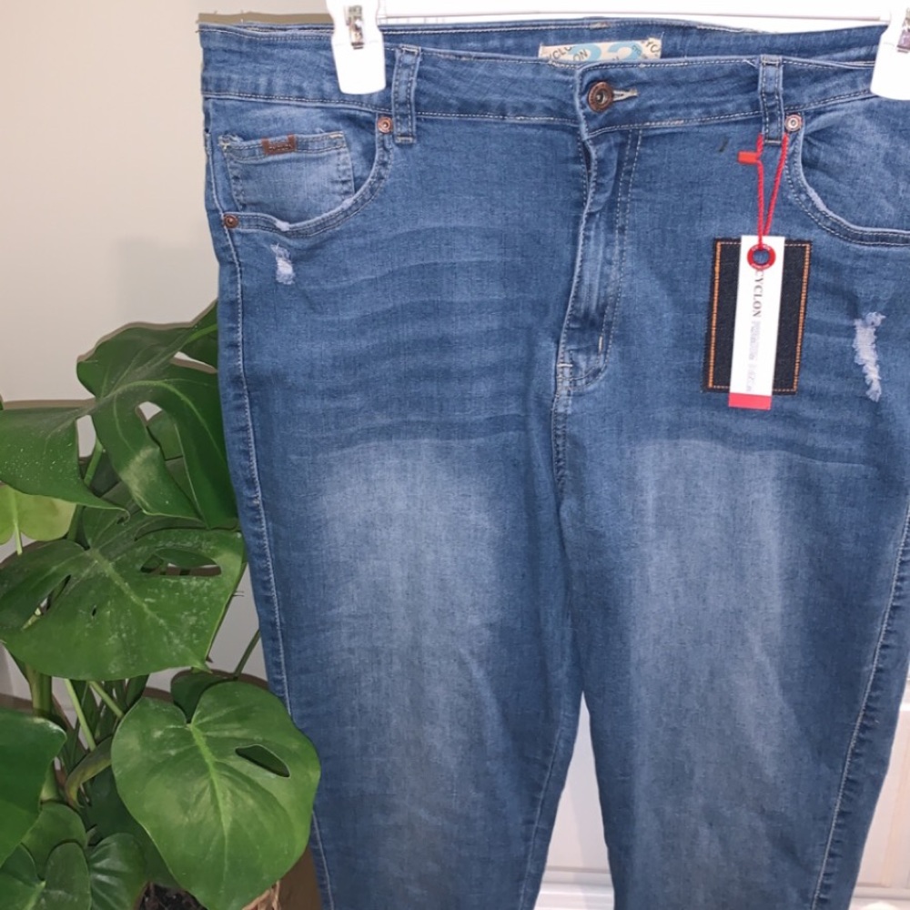 Plus size skinny jeans